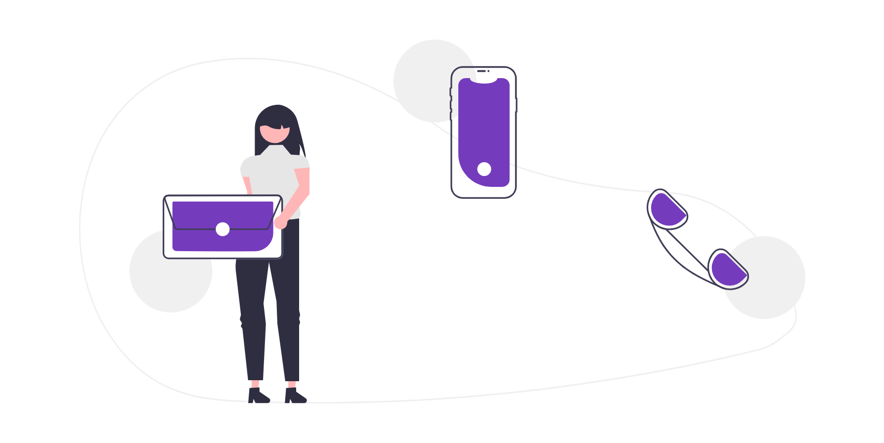 Contact Illustration